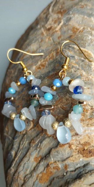 Pendientes de Aguamarinas