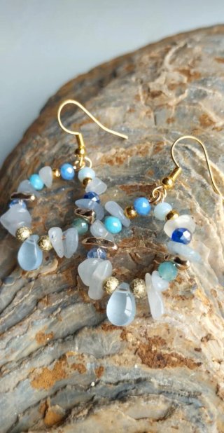 Pendientes de Aguamarinas