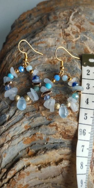 Pendientes de Aguamarinas