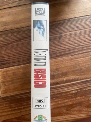Instinto Básico VHS (Español)
