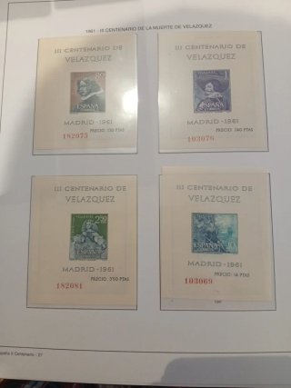 COLECCIÓN DE ESPAÑA 1955 A 1994 CON 6 ALBUMS