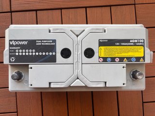 Batería AGM VTpower 12V 100Ah