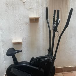 Bicicleta Elíptica y Estática 2 en 1