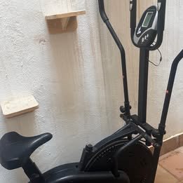 Bicicleta Elíptica y Estática 2 en 1