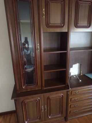 Mueble de salón modular madera