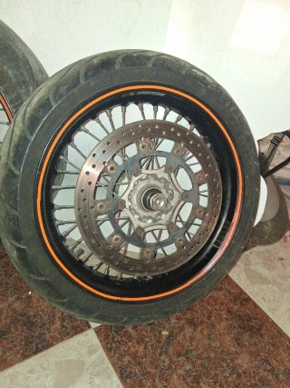 Ruedas Supermotard KTM 690, Husqvarna, gas gas