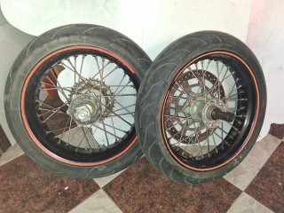Ruedas Supermotard KTM 690, Husqvarna, gas gas
