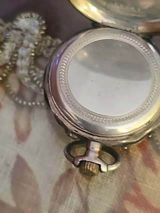 Reloj de Bolsillo Suizo Plata vintage
