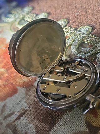 Reloj de Bolsillo Suizo Plata vintage