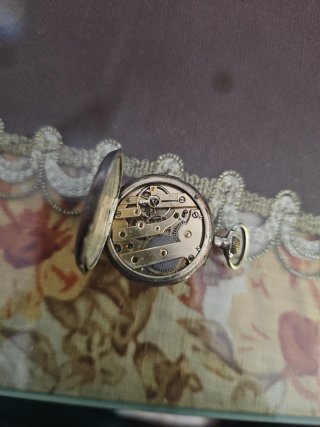 Reloj de Bolsillo Suizo Plata vintage