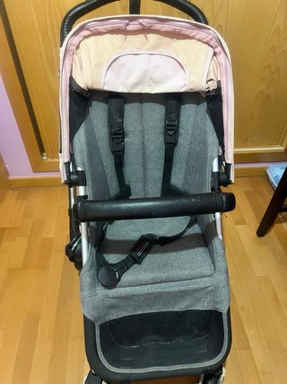 Carro de bebé Bugaboo rosa