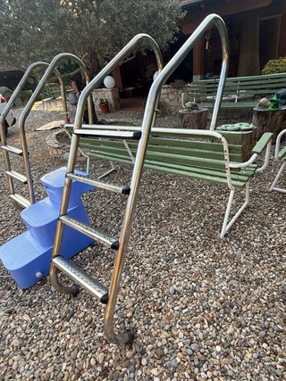 Escalera Piscina 3 y 4 Peldaños