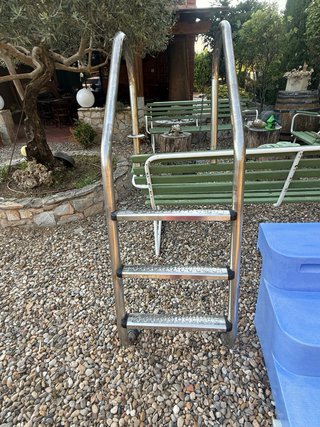 Escalera Piscina 3 y 4 Peldaños