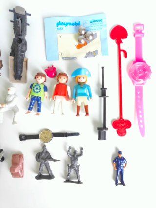 LOTE DE JUGUETES VINTAGE GISIMA GUISVAL PLAYMOBIL