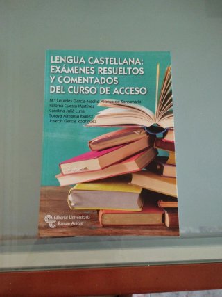 Libros del curso de acceso a la universidad