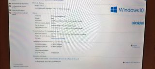 Tablet Alcatel LKB001X Windows 10