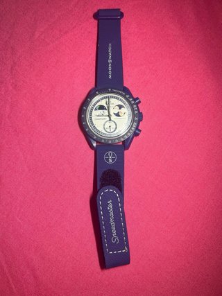 Omega x Swatch Speedmaster Reloj Azul