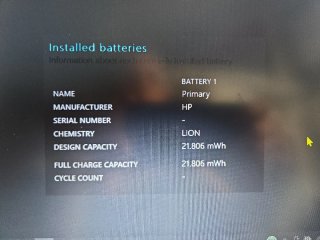 Batería HP HT03XL Li-ion 3470mAh