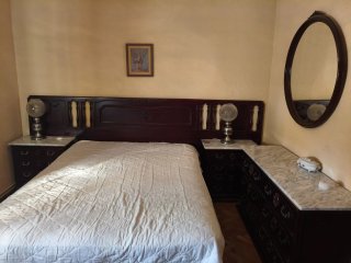 Conjunto Muebles Dormitorio: Cabecero, Mesillas, C