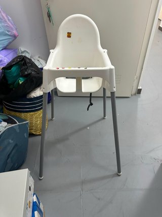 Trona IKEA blanca