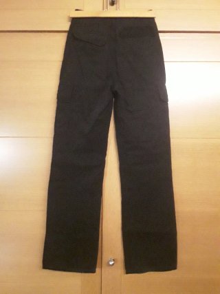 Pantalón cargo negro Zara