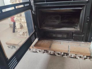 OFERTA Chimenea hierro fundido 70cm