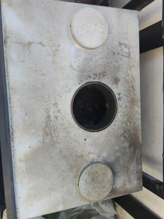 OFERTA Chimenea hierro fundido 70cm