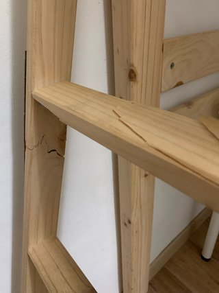 Cama alta LORE madera