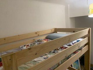 Cama alta LORE madera