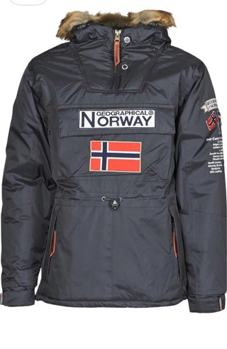 Chaqueta Geographical Norway Negra