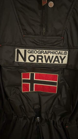 Chaqueta Geographical Norway Negra