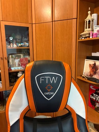 Silla Gaming FTW Negra/Naranja
