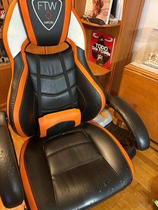 Silla Gaming FTW Negra/Naranja
