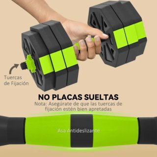 Juego Mancuernas Ajustables Pesos