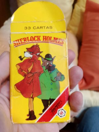 Baraja Cartas Sherlock Holmes Fournier