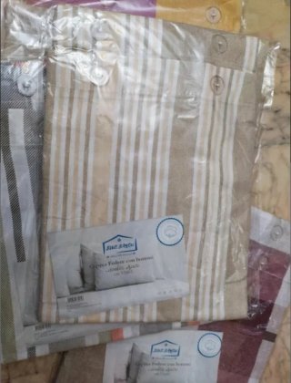 Set 2 federe cuscini letto in cotone nuove