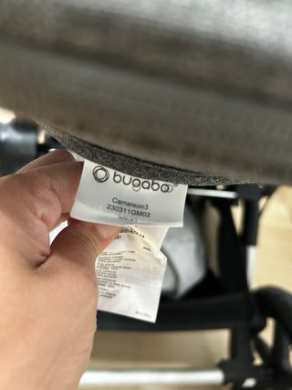 Carro y silleta Bugaboo Cameleon gris