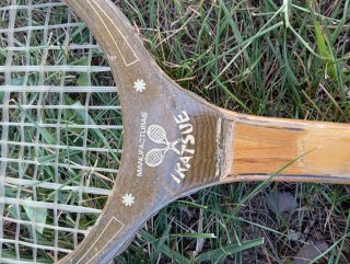 Lote 4 raquetas tenis vintage