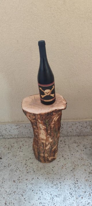 Tronco de olivo seco
