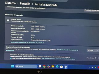 Monitor LG ultrawide 29"