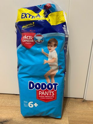 Pañales Dodot Pants Talla 6+ (16+ kg)