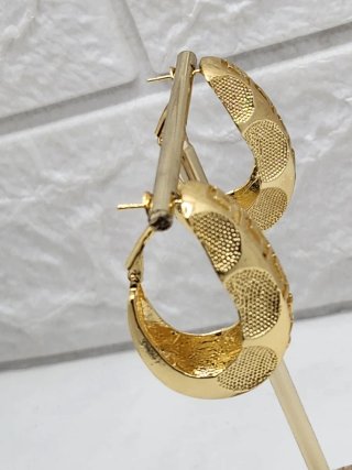 Pendientes Goldfilled Estilo Griego