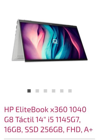 HP EliteBook x360 1040 G8 14 i5 16GB SSD 256GB