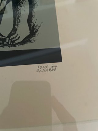 Serigrafía Tony Gallardo