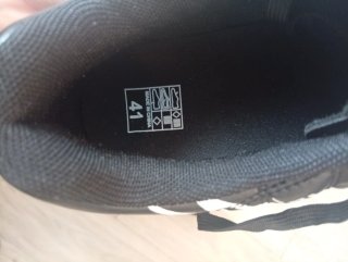 Zapatillas Fútbol Sala Talla 41 Negras Blancas