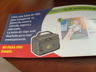 Bolsa de Viaje Lilly Negra Para medicamentos frios
