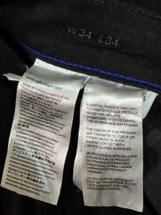 Pantalón Calvin Klein Jeans Negro