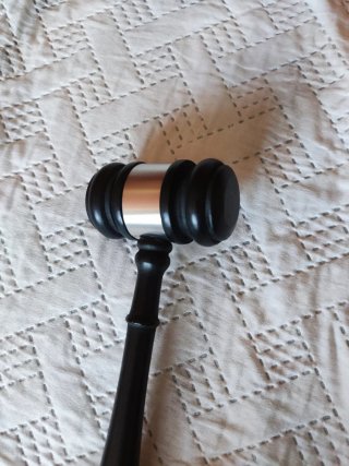 Mazo Juez Madera con Bloque Sonido