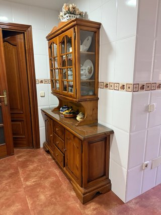 Lote Cocina Comedor Madera y Cristal