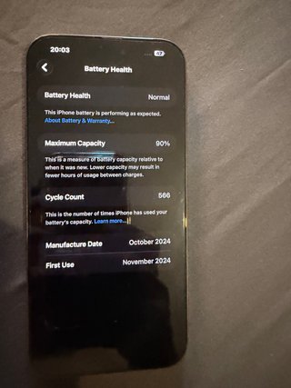 iPhone 16 Pro impecable